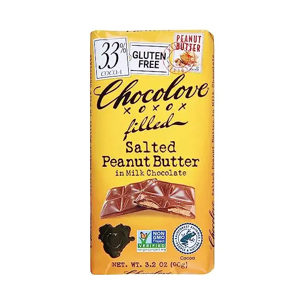Salted Peanut Butter Milk Chocolate Bar, 90 GR 1
