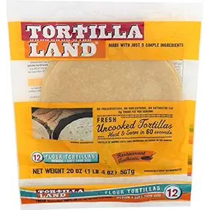 Raw Flour Tortillas 12 Count, 20 OZ