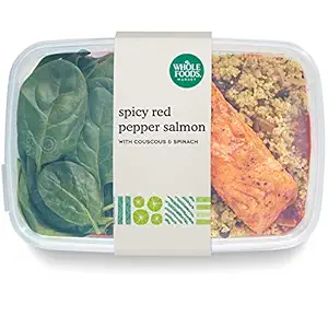 WHOLE FOODS KITCHENS Spicy Red Pepper Salmon Meal, 12 OZ