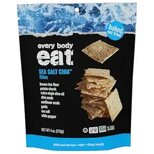 Sea Salt Chia Thins, 4 OZ