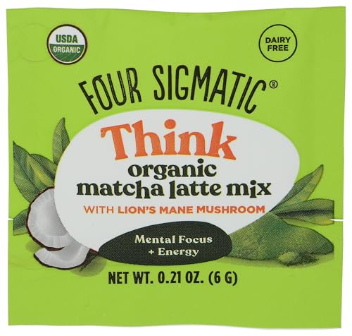 Organic Lion's Mane Matcha Latte Mix, 0.21 OZ at Whole Foods