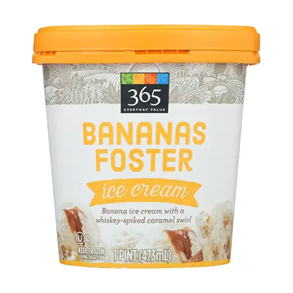 Bananas Foster Ice Cream, 1 PT 1