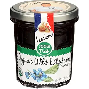 Organic Wild Blueberry Fruit Spread, 11.28 OZ