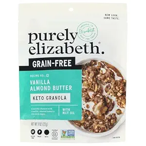 Vanilla Almond Butter MCT Grain Free Granola, 8 OZ
