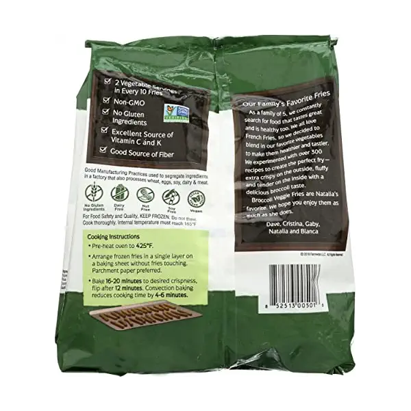 Broccoli and Potato Veggie Fries, 14 OZ 2