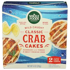 Maryland Style Crab Cakes 2 Count, 6 OZ