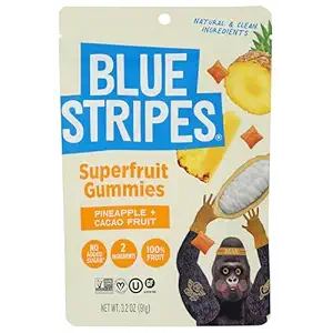 Dried Pineapple & Cacao Superfruit Gummies, 3.2 OZ