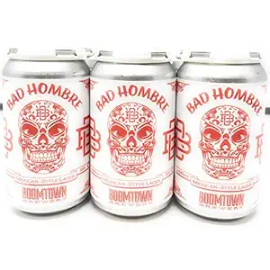 Bad Hombre Lager 6pk Cans, 12 FZ