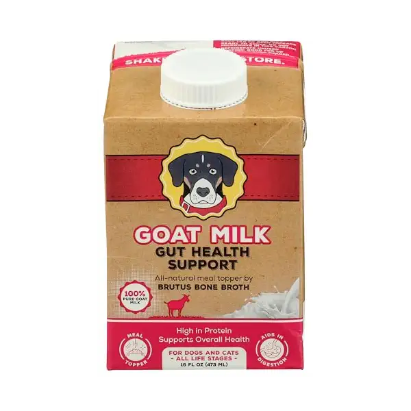 Goat Milk Gut Health Support Dog and Cat Food Topper, 16 OZ 1