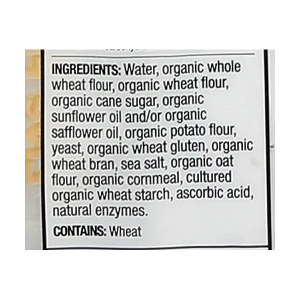 Organic Wheat Hamburger Buns, 18 OZ 3