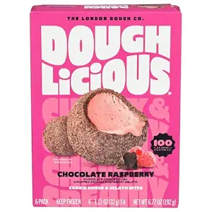 Chocolate Raspberry Cookie Dough & Gelato Bites, 6.77 OZ