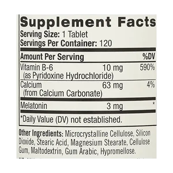 Melatonin 3 MG, 120 CT 3