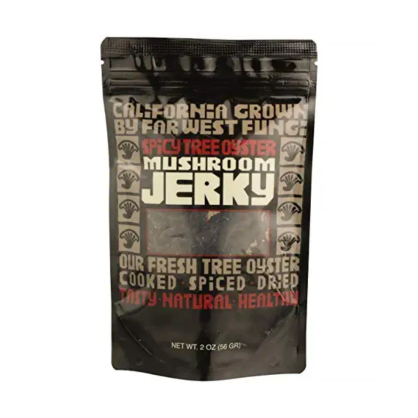 Spicy Tree Oyster Mushroom Jerky 1