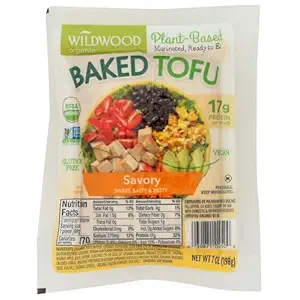 Organic Savory Baked Tofu, 7 OZ