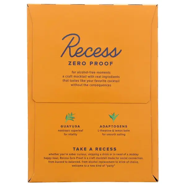 Non-Alcoholic Zero Proof Ginger Lime Mule Mocktail 4pk Cans, 355 ML 5