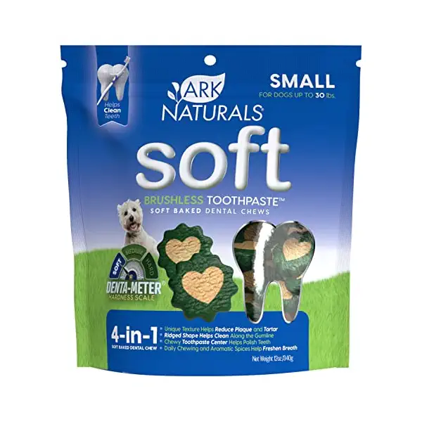 Brushless Toothpaste Small Dental Dog Treats, 12 OZ 1