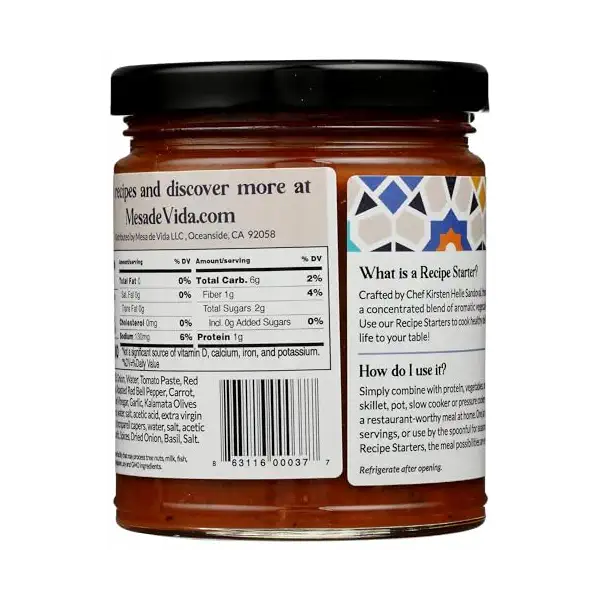 Cooking and Seasoning Sauce Mediterranean 2