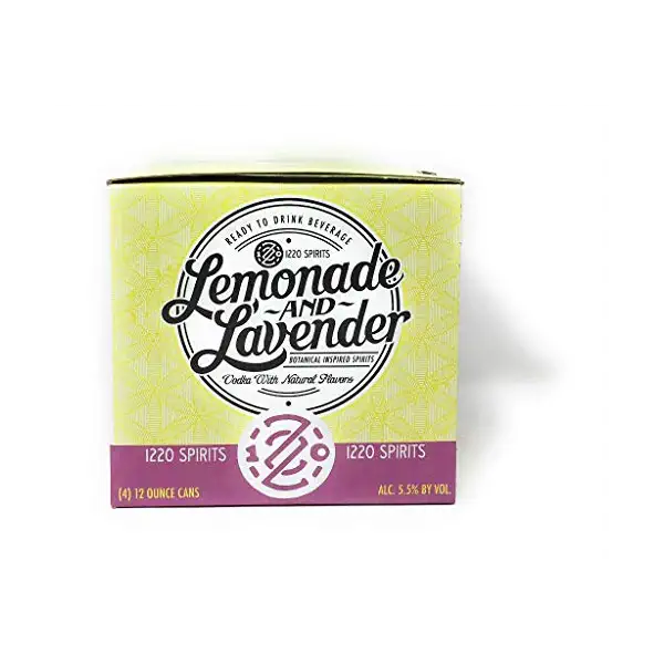 Lemonade Lavender Vodka 4pk Can 1