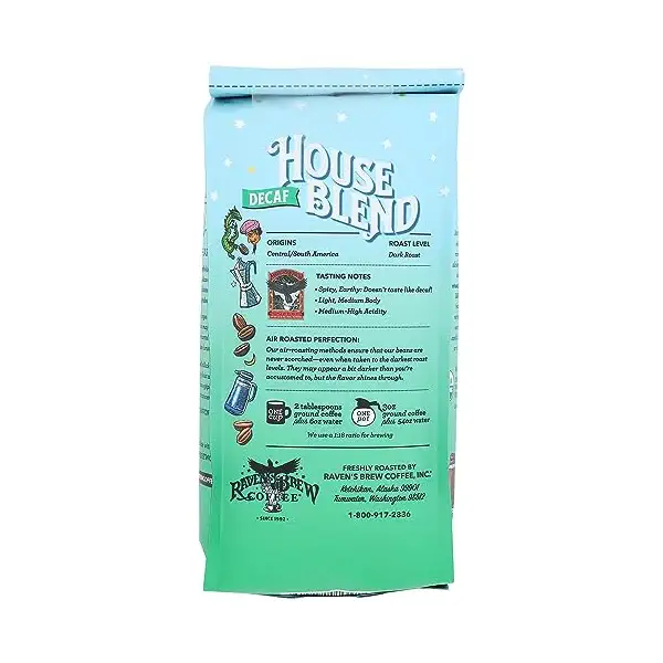 Coffee House Blend Decaf Organic 2