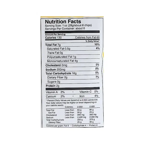 Organic Dude Ranch Tortilla Chip, 5.5 OZ 3