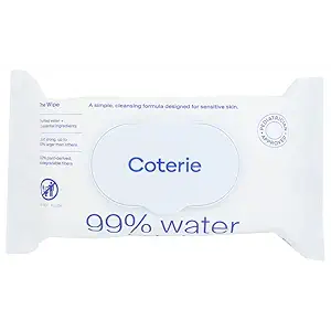 Water Baby Wipes, 56 CT