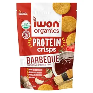 Organic Barbeque Protein Crisps, 3 OZ