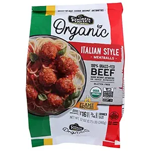 Organic Italian Beef Meatballs, 12 OZ
