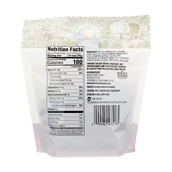 Pumpkin Spice Latte Pecans, 5 OZ 2
