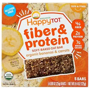Organic Soft-Baked Bananas & Carrots Oat Bars, 4.4 OZ