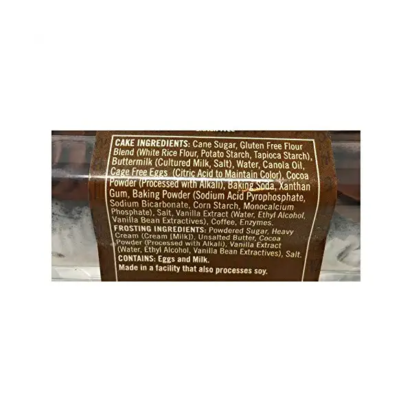 Cupcake Mini Double Chocolate 6pk Double Chocolate 3