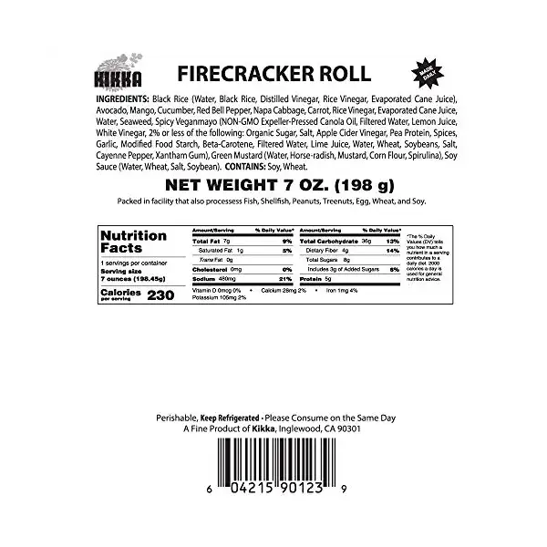 Firecracker Sushi Roll, 7 OZ 9