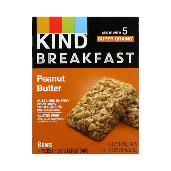 Peanut Butter Breakfast Bar, 7.04 OZ 1