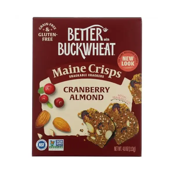 Cranberry Almond Crisps, 4 OZ 1
