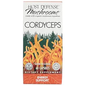 Organic Cordyceps Energy Support, 60 CT