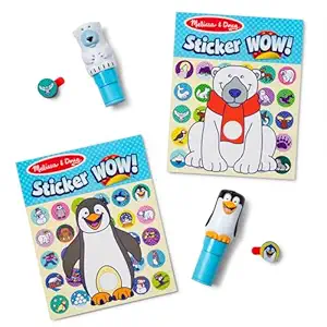 Sticker WOW! Deluxe Set - Penguin & Polar Bear Book, 1 EA