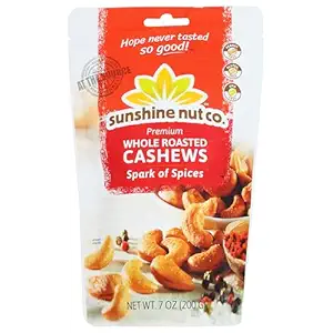 Spiced Roasted Cashews, 7 OZ