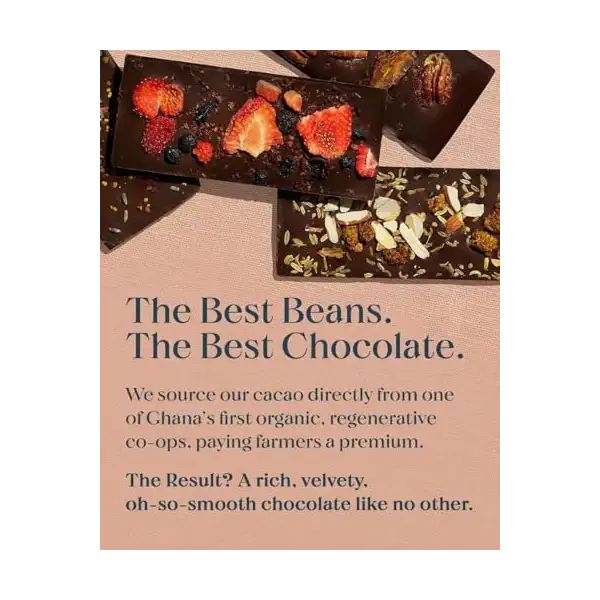 Lavendar Rose Date Sweetened Chocolate Bar 4