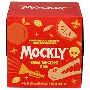 Non-Alcoholic Herbal Tangerine Elixir 4pk Cans, 8.4 FZ