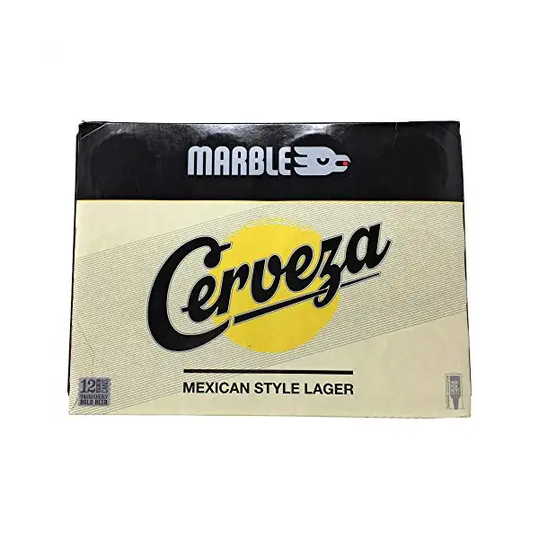 CERVEZA MEX-STYLE LAGER 12 PACK CANS 1