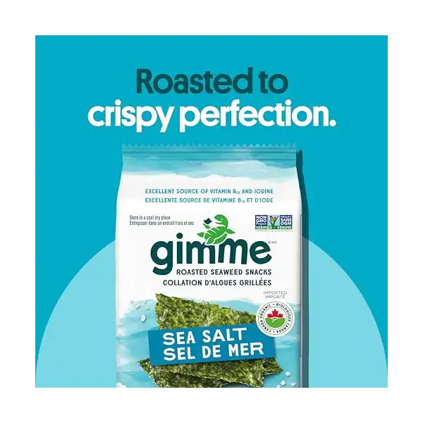 Organic Roasted Sea Salt Seaweed 7