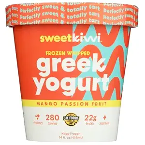 Mango Passion Fruit Whipped Greek Yogurt, 14 FZ