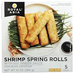 Shrimp Spring Rolls Ginger Soy Sauce, 10 OZ