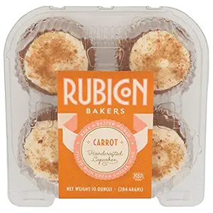 Carrot Cupcake 4 Count, 10 OZ
