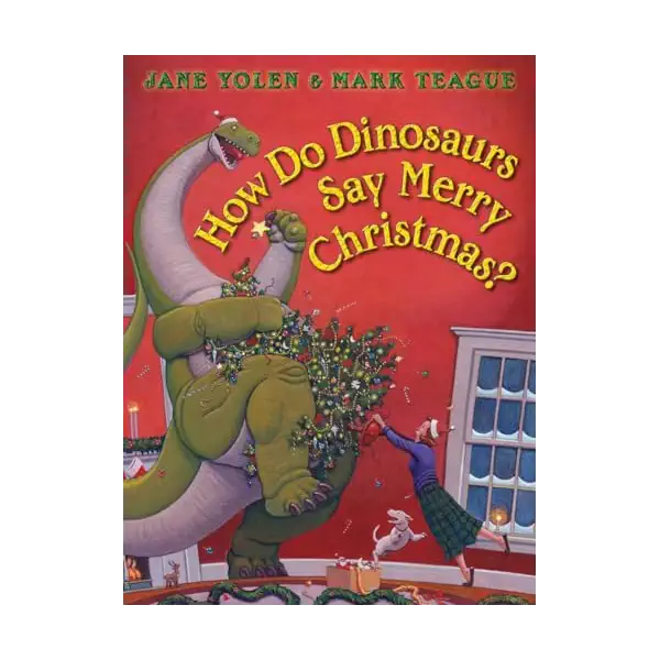 How Do Dinosaurs Say Merry Christmas Book, 1 EA 1