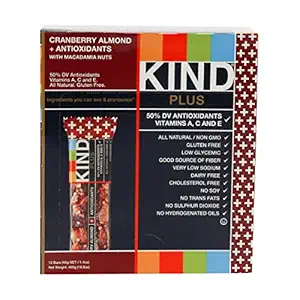 Cranberry & Almond Bar 12 Count, 1.4 OZ