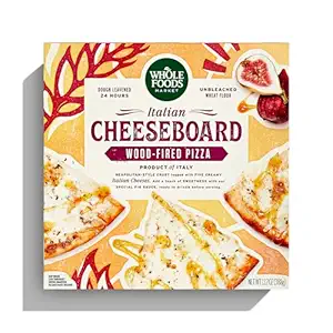 Whole Foods Market, Italian Cheeseboard Pizza, Frozen Wood-Fired, 13.7 Ounce