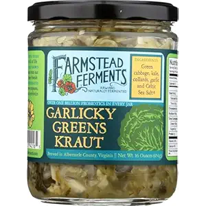 Kraut Garlicky Greens, 16 OZ
