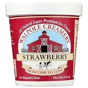 Strawberry Ice Cream, 1 PT