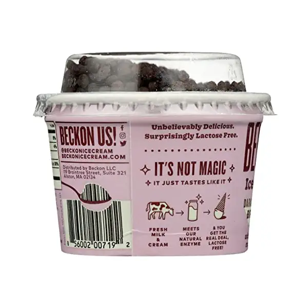 Dark Chocolate Brownie Ice Cream Single, 3.5 OZ 4