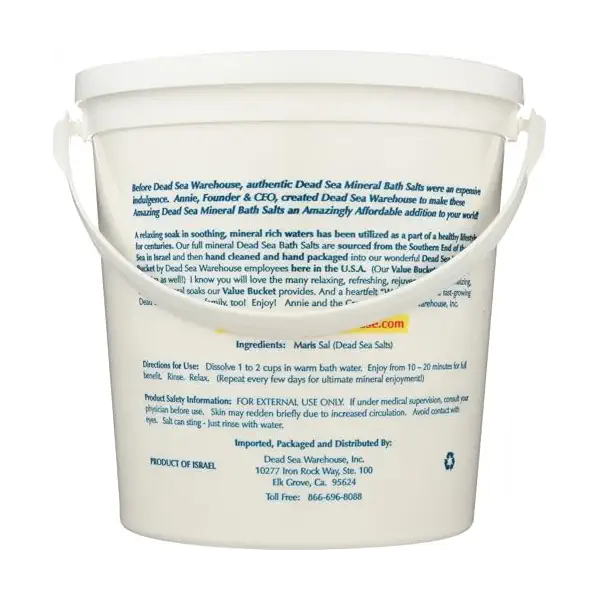 Amazing Minerals Bath Salts, 80 OZ 2